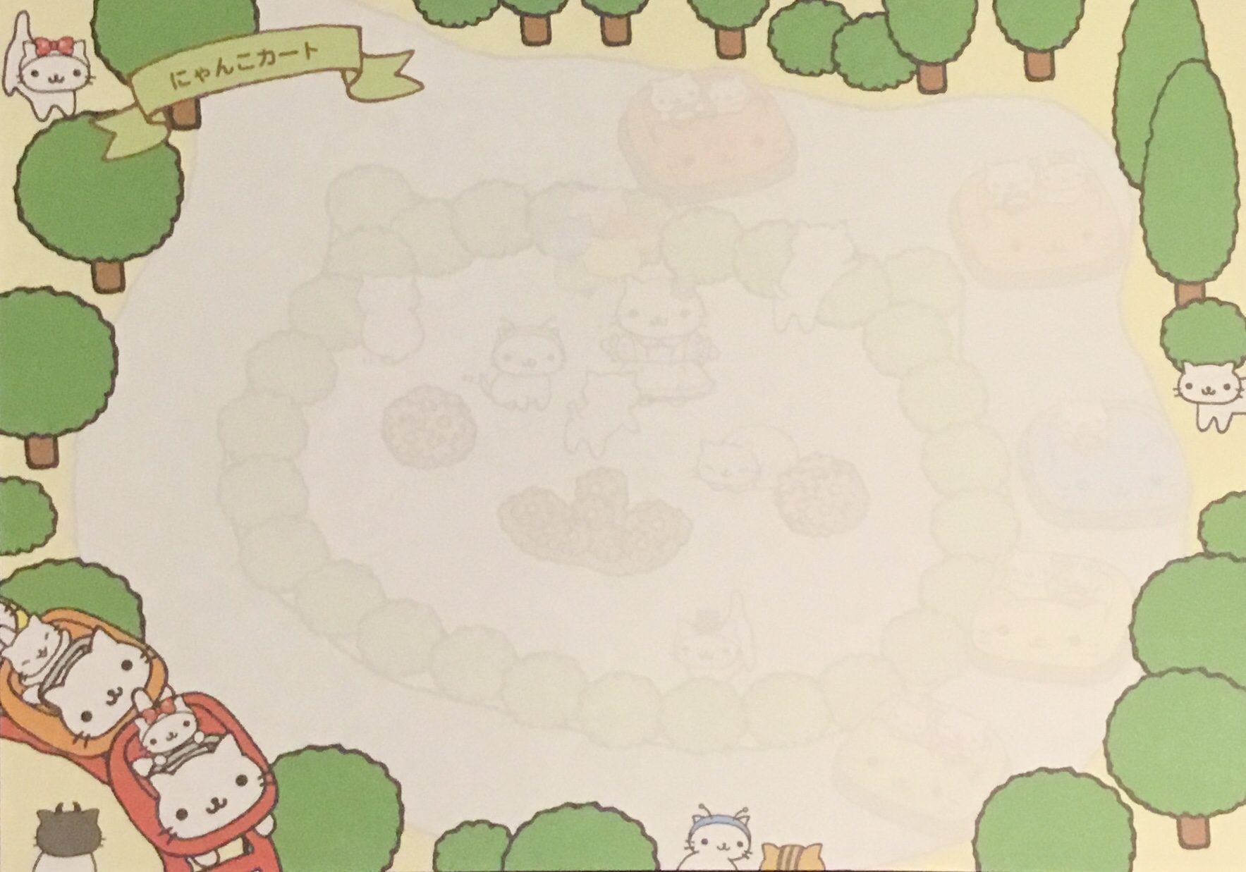 San-x: Nyan Nyan Nyanko Nyankoland Notepad (2007) – hello somebunny